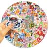 100Pcs Aesthetic Stickers, Waterproof Vinyl Fantasy Stickers for Laptop, Kindle, Scrapbooking, Journal, Suitcase, Water Bottle, Notebooks, Vintage Decals for Adults view 3