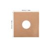 EPIGEIST 5pcs Kraft Paper Record Sleeves Vinyl Record Protector Sleeves Matte Cover Storage Album Protection view 2