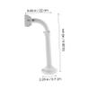 DIYEAH Adjustable Security Camera Mount Bracket Easy Installation Design for Monitors and Outdoor Use view 2
