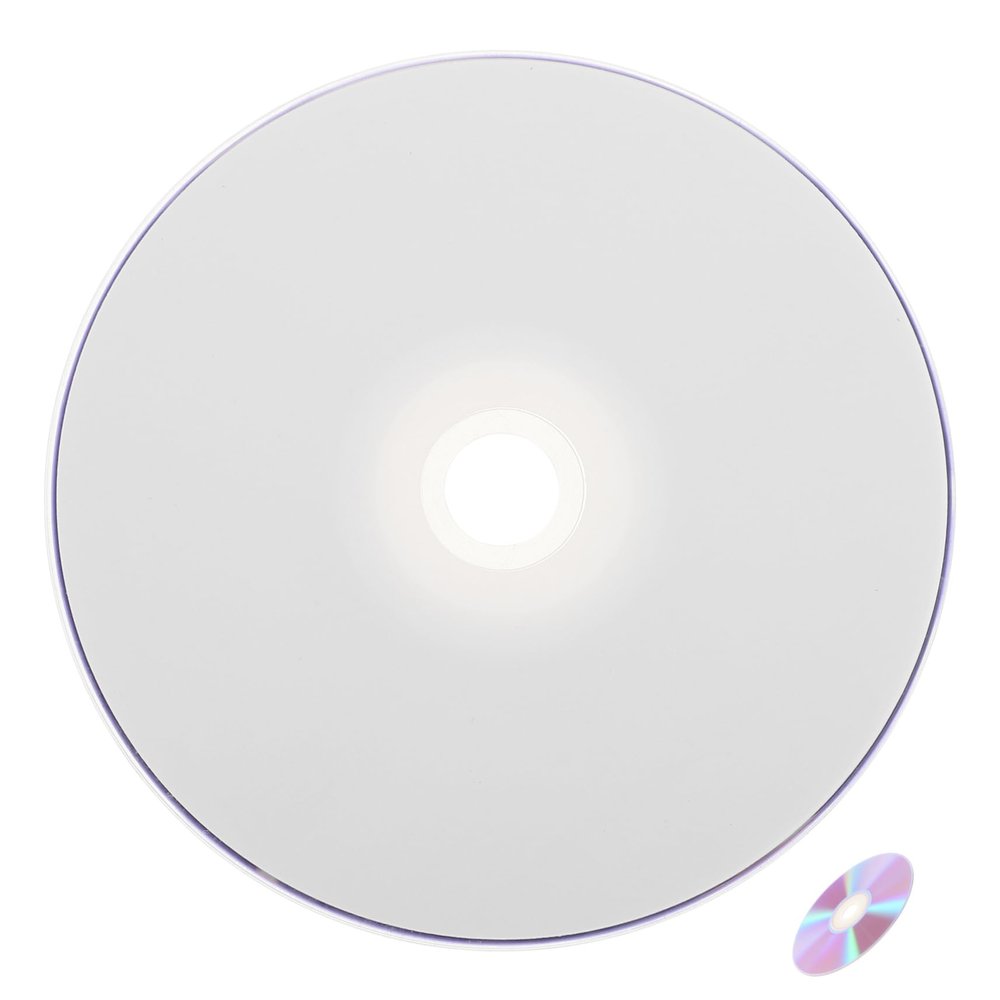 Kisangel Blank for Music Recording Cd-rw Large Capacity Discs DVD Discs Blank Fast Burning