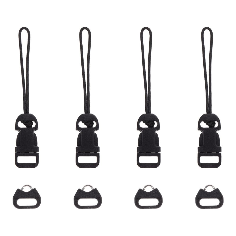 LOORGVEL 8pcs Connector Adapter for Camera Neck Strap Buckles for and Binoculars Thickened Weaving Rope Secure Quick Release Design Sized Digital Cameras