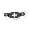 Milisten 20pcs Stainless Hook Speaker Hanger Bracket Wall Mount Keyhole Mounting Plate Surround Sound Speaker Mounts view 2