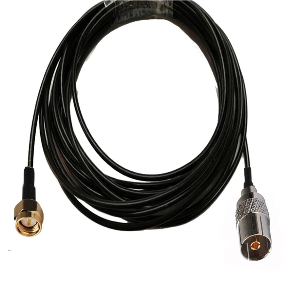 YMZYEKB IEC DVB-T TV PAL Female to SMA Male RF Jumper Pigtail Cable RG174 50ohm 1/2/3/5/10m(3m)