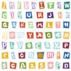 100Pcs Alphabet Stickers Pack, Graffiti Letter Decals for Scrapbooking Junk Journal Laptop Computer Door Mailbox DIY Crafts Classroom Decor, Waterproof Vinyl Sticker, Large Size 1.5-2inch view 2