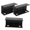 STOBOK 1set Desk Laptop Mount Angle Space-Saving Holder for Keyboard and Router Easy Installation Desk Accessory for Tidy Workspaces view 1