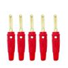 10/20Pcs Gold Plated 4MM Banana Audio Speaker Connectors Amplifier Binding Post Jack for Cable Terminals(Blue,20 Pcs) view 3