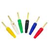 10/20Pcs Gold Plated 4MM Banana Audio Speaker Connectors Amplifier Binding Post Jack for Cable Terminals(Blue,20 Pcs) view 4