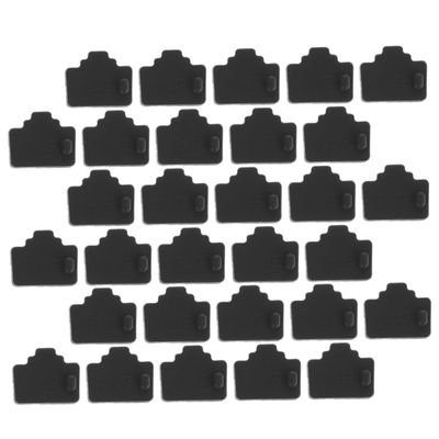 DIYEAH 50pcs Cap for Pc Dust Cover LAN Cable End Cover Network Cable Interface Dust Plug