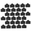 DIYEAH 50pcs Cap for Pc Dust Cover LAN Cable End Cover Network Cable Interface Dust Plug view 1
