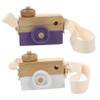 YARNOW 2pcs Wooden Camera Toy for Boys and Girls Creative Photography Props for Birthdays and Holidays Stimulates Imagination and Logical Thinking Playful for Boy Girl Rooms view 1