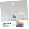 YARNOW 2pcs Wooden Camera Toy for Boys and Girls Creative Photography Props for Birthdays and Holidays Stimulates Imagination and Logical Thinking Playful for Boy Girl Rooms view 2
