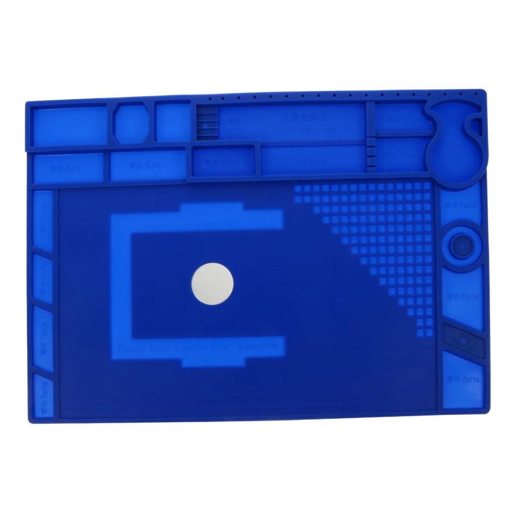 DIYEAH Magnetic Insulated Work Mat Electronics Soldering Pad for Laptop Repair