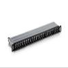 TC-P24C6AHS - 24-Port Cat6A Shielded Half-U Patch Panel view 1