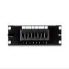 TC-P08C6-8-Port Cat. 6 Unshielded Patch Panel (10" Wide) view 1