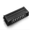TC-P08C6AS - 8-Port Cat6A Shielded Wall Mount Patch Panel view 1