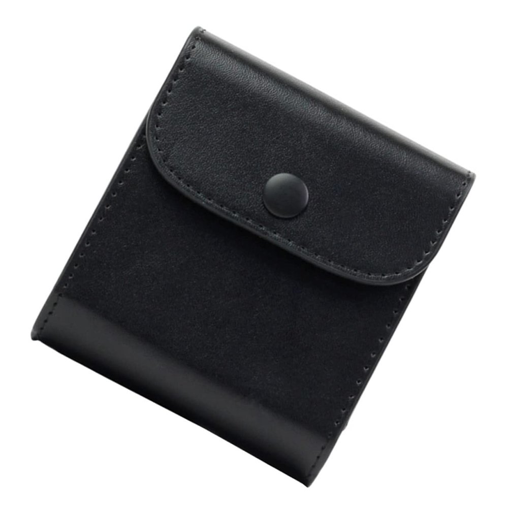 DIYEAH Photo Package Photo Pouch Photo Storage Bag Camera Accessory Sleeve Bag for Storing Photo Film Protector Mini Photo Bag Instant Camera Film Accessories Black Leather