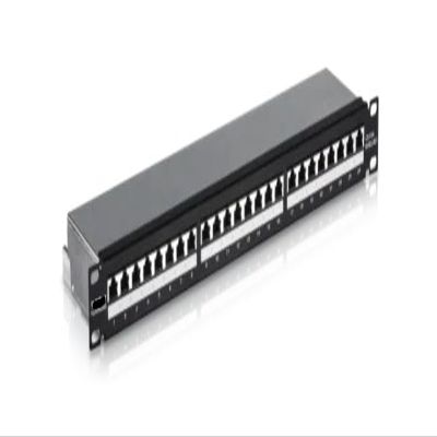 TC-P24C6AS - 24-Port Cat6A Shielded 1U Patch Panel