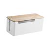 DIYEAH Easy Install Cable Basket Power Cord Organizer Tidy Socket Box for Home view 1
