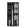 63 in 1 Magnetic Driver Kit with Bit Assortment for Electronics Repair Chrome Steel Handle for Notebook Computers, Glasses, Mobile Phones view 1