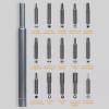 63 in 1 Magnetic Driver Kit with Bit Assortment for Electronics Repair Chrome Steel Handle for Notebook Computers, Glasses, Mobile Phones view 2