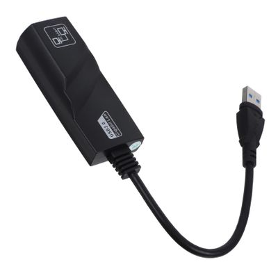 DIYEAH 1000m USB to Ethernet Adapter Card High-Speed Connectivity Compatible Laptops No Driver Needed