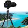 Aluminum Alloy Lightweight Travel Camera Tripod with Ball Head for Photography Live Streaming view 2