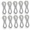 Angoily Extension Cord for Phone Pcs Rj Pc Wire Cable Telephone Handset Cord Coiled Phone Cable PVC Standard Rj Connectors for Office Hotel Residential view 1