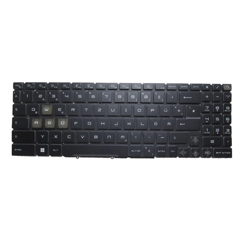 New Laptop Per Key RGB Backlit Keyboard for MSI GE73VR 7RE Raider GE73VR 7RF Raider Belgium BE Black No Frame