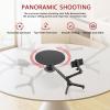 Foldable Panoramic Rotating Shooting Platform,Rotating Camera Slider 360 Photo Booth Professional Video Equipment Video Rotating Platform for Filmmakers Videographers view 3
