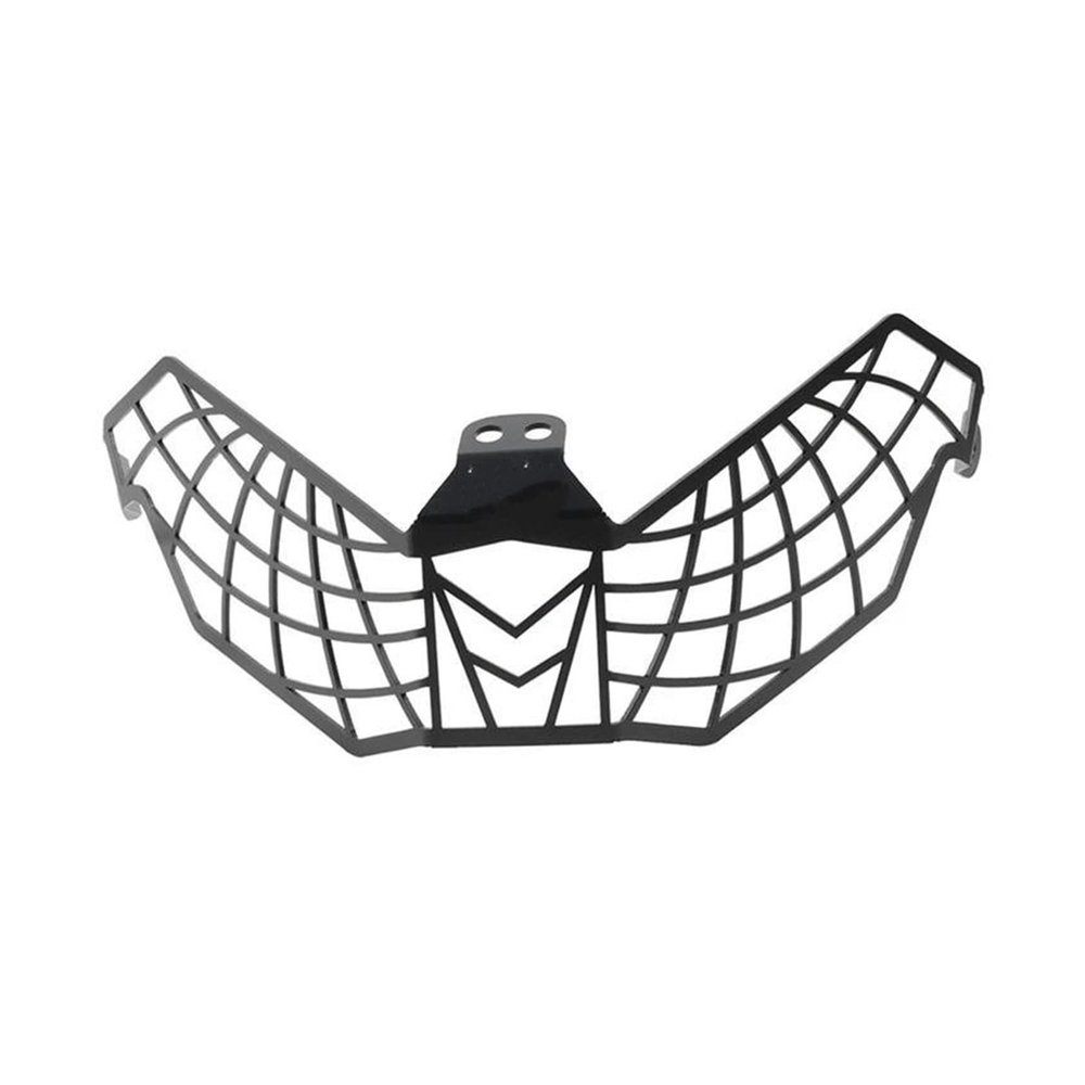 MLVBLPCYCA Motorcycle Cell Phone Mount for TRK702X for TRK702 X for TRK 702X 702 X 2023 2024 Motorcycle Headlight Guard Grill Grille Protection Mesh Black Metal