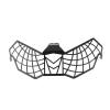 MLVBLPCYCA Motorcycle Cell Phone Mount for TRK702X for TRK702 X for TRK 702X 702 X 2023 2024 Motorcycle Headlight Guard Grill Grille Protection Mesh Black Metal view 2