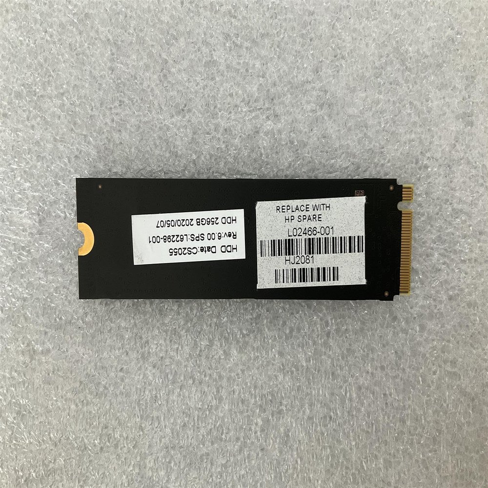 For HP L02466-001 for Western Digital SN720 256GB SSD Solid State Drive M.2 NVMe