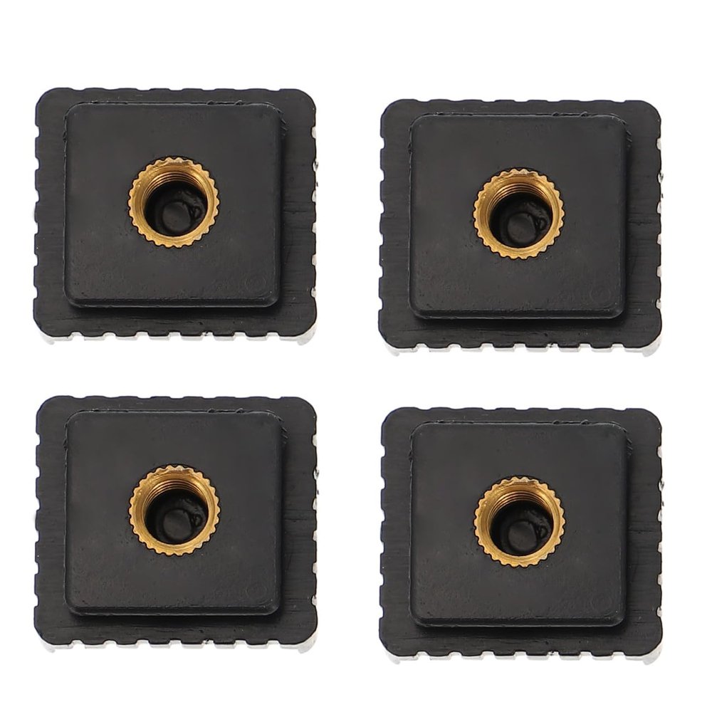 DIYEAH 4pcs Hot Shoe Mount Light Stand Umbrella Holder Hot Shoe Adapter Quick Release Bracket for Camera Flash