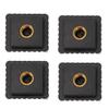 DIYEAH 4pcs Hot Shoe Mount Light Stand Umbrella Holder Hot Shoe Adapter Quick Release Bracket for Camera Flash view 1