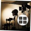 DIYEAH 4pcs Hot Shoe Mount Light Stand Umbrella Holder Hot Shoe Adapter Quick Release Bracket for Camera Flash view 4