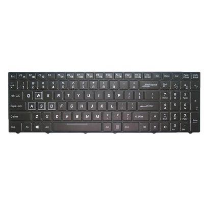English US Laptop Keyboard for Sager NP7870 Black with Backlit