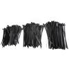 300PCS Multi Size Cable Ties Kit, Long Zip Ties for Fastening Wires, Made Nylon, Easy to Use and Reusable, Suitable for Home Office Garden, Adjustable Length (Black) view 1