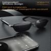 Boannice Smart Wireless Audio Sunglasses, Stylish Bluetooth Sunglasses, 98% UV/Strong Light Protection, IPX4 Water Resistant, HD Stereo Speakers for Music/Calls/Games, Air Conductive Sports Glasses view 3