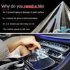 LQUNGE Pre cut Car GPS navigation Protective film LCD screen TPU film Screen protector Anti-scratch film fitting,For Lexus LX 600 2022-2024 view 4