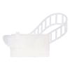 100Pcs Adhesive Cable Clips | Adjustable Nylon Strap Ties for Wires/Computers/Cars | Stable Fixation with Screw Hole & Upgraded Adhesive | Office & Home Cable Organizer (White) view 2