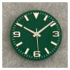 28.5mm Watch Dial + Watches Hands Green Luminous Modified 369 Nail Men's Watch Faces Accessories Fit NH35/NH36/4R/7S Movement(White) view 4