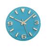 28.5mm Watch Dial + Watches Hands Green Luminous Modified 369 Nail Men's Watch Faces Accessories Fit NH35/NH36/4R/7S Movement(BLUE) view 1