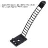 100Pcs Adhesive Cable Clips | Adjustable Nylon Strap Ties for Wires/Computers/Cars | Stable Fixation with Screw Hole & Upgraded Adhesive | Office & Home Cable Organizer (Black) view 4