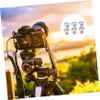 6pcs 3/8 Camera Screw Set for Tripod and Monopod Quick Release Plate Compatible with DSLR and Long Lens Accessories Random Color view 3
