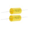 FUNOMOCYA 2pcs Audio Equipment Essential Axial Crossover Capacitors Nonpolar for Sound Quality Easy Setup view 1
