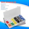 1000Pcs Brass Wire Ferrules Terminals Kit | PP Material Heat - Tolerant | 8 Sizes for Electronics/Cars/Home | CZ0100939 view 2