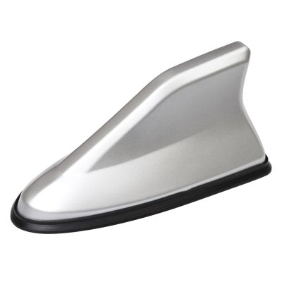 ZBBZBB Car Shark Fin Antenna Cover for BMW X3 (G01) 2017 2018 2019 2020 2021 2022 2023 2024,Vehicle Shark Fin Shape Cover with Adhesive Tape, Antenna Replacement Fits Most Cars,Silver