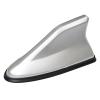 ZBBZBB Car Shark Fin Antenna Cover for BMW X3 (G01) 2017 2018 2019 2020 2021 2022 2023 2024,Vehicle Shark Fin Shape Cover with Adhesive Tape, Antenna Replacement Fits Most Cars,Silver view 1