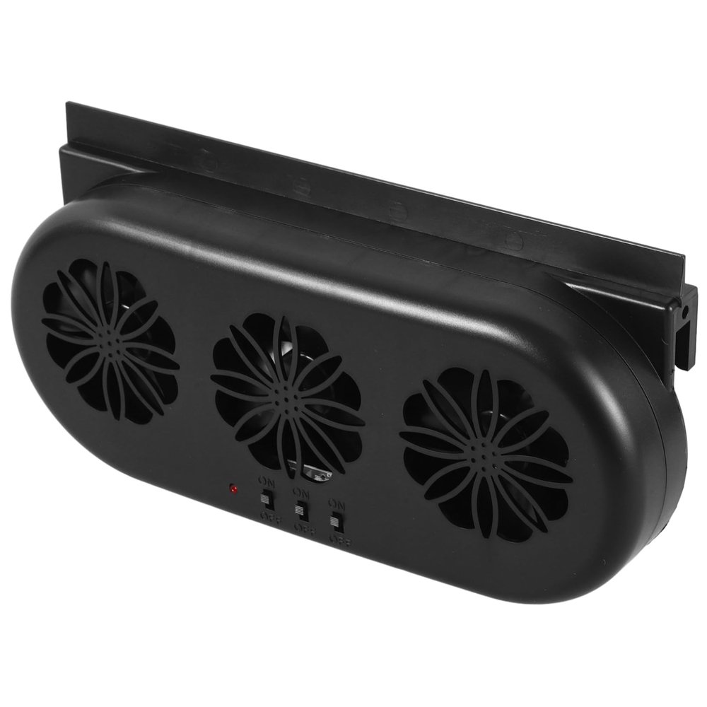 ABOOFAN Car Usb Exhaust Fan Conditioner for Instant Cooling Easy Installation for Vehicles for Hot Days Cars Suvs and Trucks