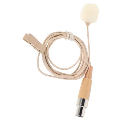 Abaodam Multifunctional Clip-mic Lavalier Microphone for Vlogging Recording Compact Lapel Mic XLR Connection